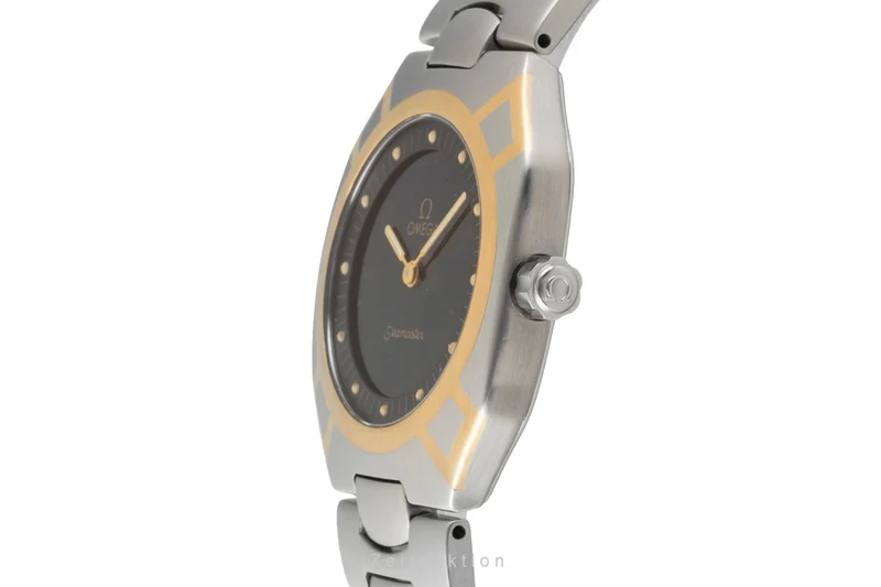 Omega Seamaster chronograph steel / gold quartz men's watch 2540.50.00 386.0822 [2604857]
