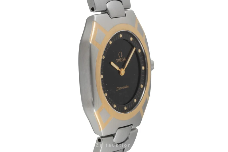 Omega Seamaster chronograph steel / gold quartz men's watch 2540.50.00 386.0822 [2604857]