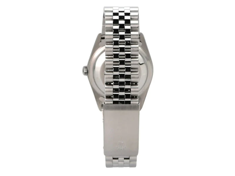 Rolex Datejust 36 Edelstahl 16200 Weiß Jubile-Band