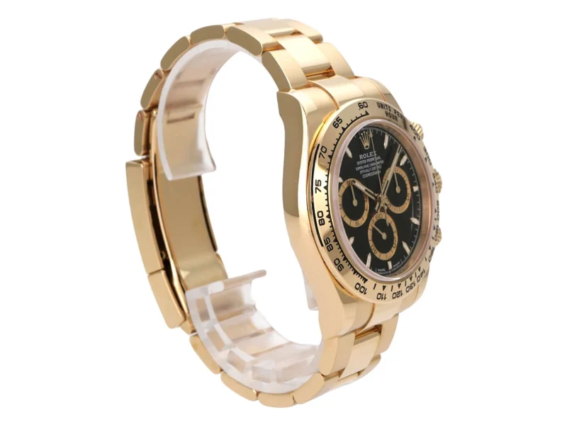 Rolex Daytona Gelbgold 126508 Schwarz