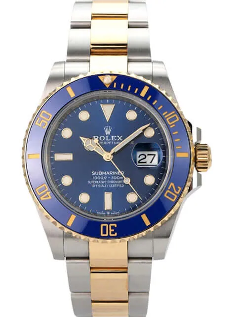 Rolex Submariner Date 41 Edelstahl Gelbgold 126613LB