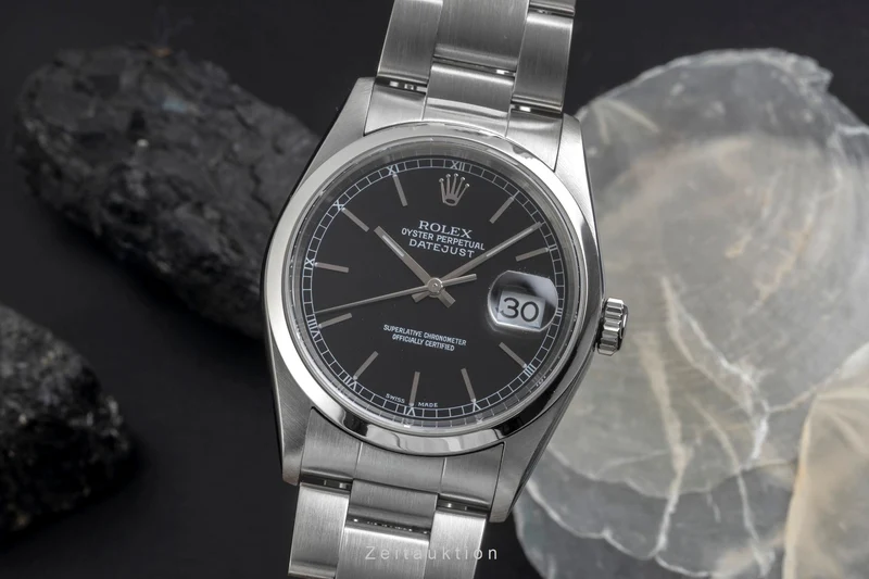 Rolex Datejust steel automatic men's watch 16200 [2605197]