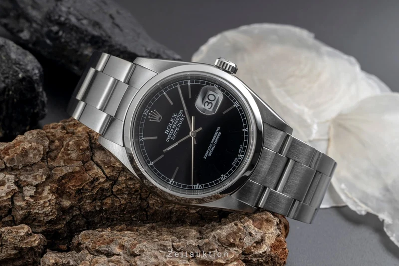 Rolex Datejust steel automatic men's watch 16200 [2605197]