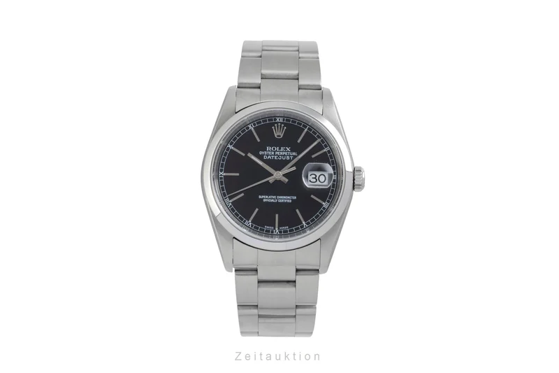 Rolex Datejust steel automatic men's watch 16200 [2605197]
