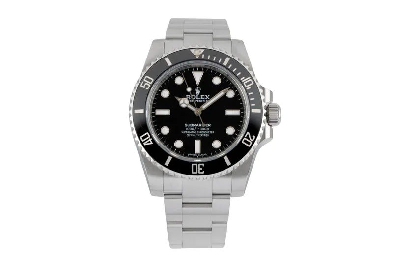 Rolex Submariner steel automatic men's watch 114060 [2605382]