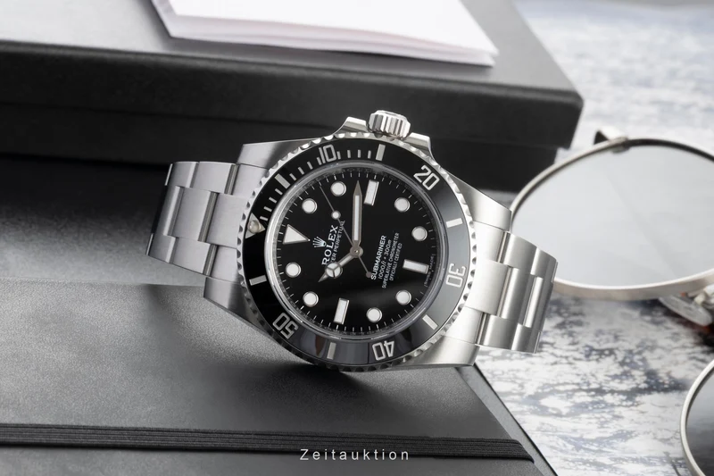 Rolex Submariner steel automatic men's watch 114060 [2605382]