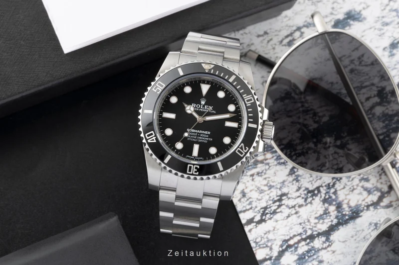 Rolex Submariner steel automatic men's watch 114060 [2605382]