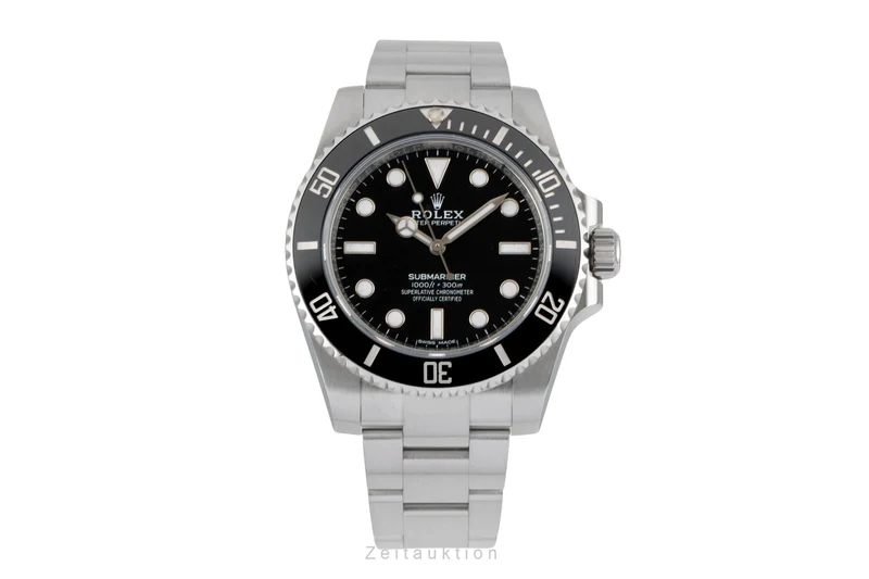 Rolex Submariner steel automatic men's watch 114060 [2605382]