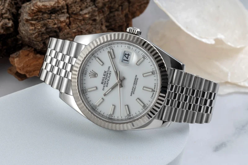 Rolex Datejust steel / white gold automatic men's watch 126334 [2605431]