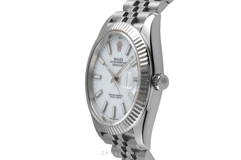 Rolex Datejust steel / white gold automatic men's watch 126334 [2605431]