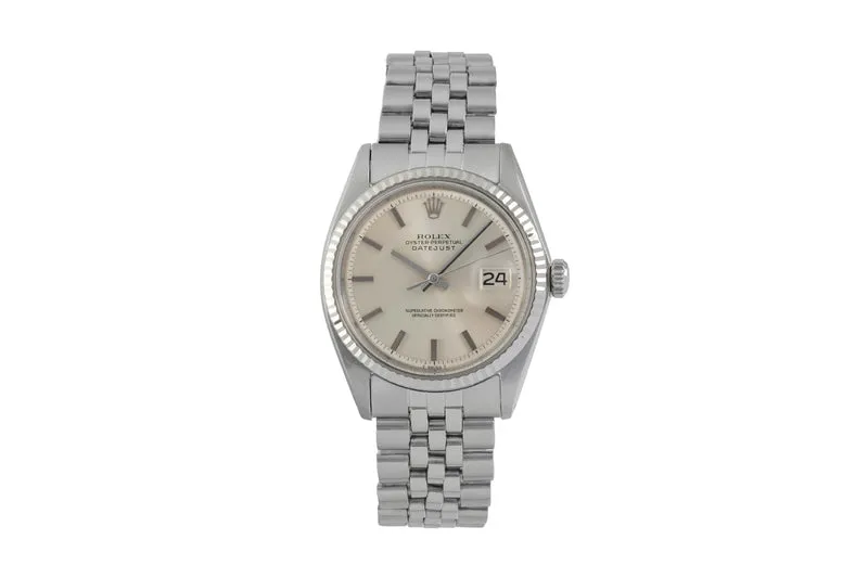 Rolex Datejust steel / white gold automatic men's watch 1601 Vintage [2605311]
