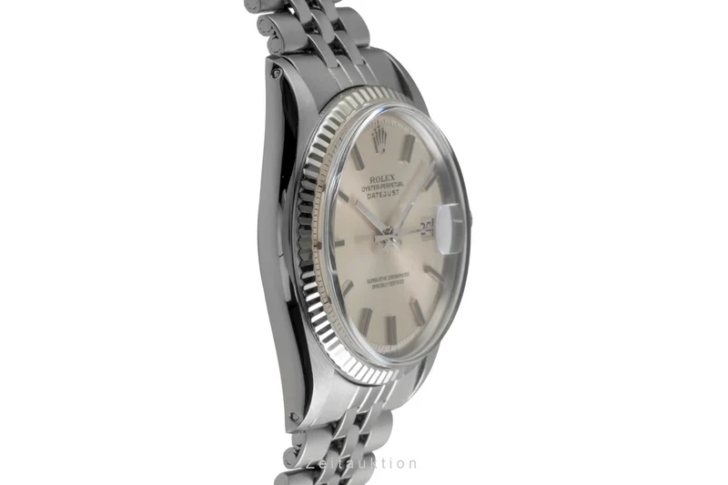 Rolex Datejust steel / white gold automatic men's watch 1601 Vintage [2605311]
