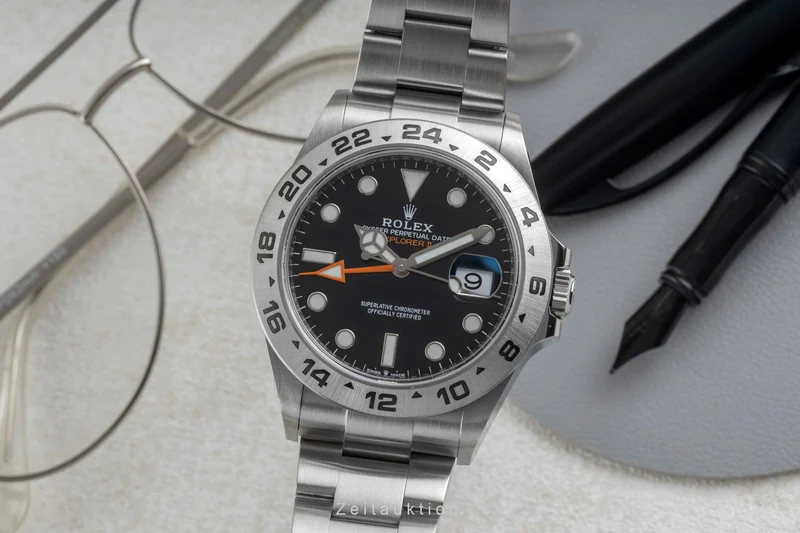 Rolex Explorer II steel automatic men's watch 226570 [2605378]