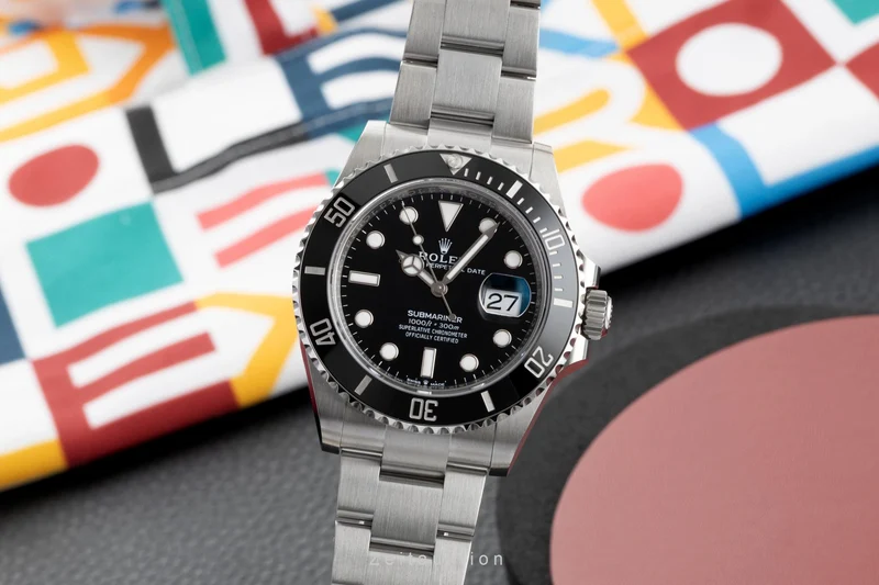 Rolex Submariner steel automatic men's watch 126610LN [2605437]