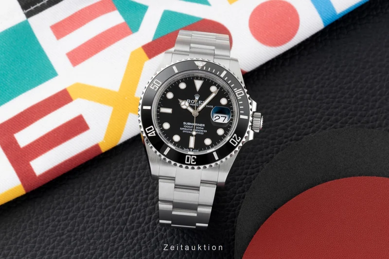 Rolex Submariner steel automatic men's watch 126610LN [2605437]