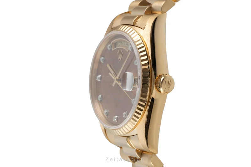Rolex Day-Date 18 ct gold automatic men's watch 18038 Vintage [2605019]