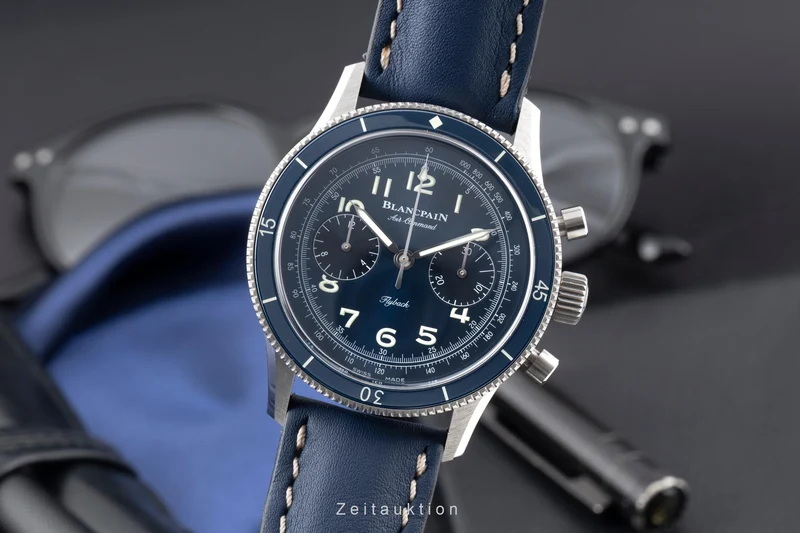 Blancpain Air Command chronograph titanium automatic men's watch AC02-12B40-63B LP: 21350EUR [2605212]