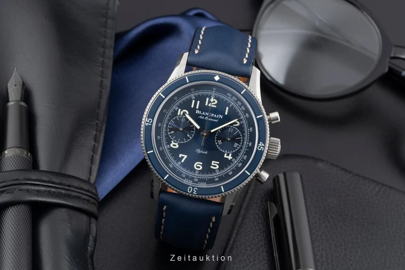Blancpain Air Command chronograph titanium automatic men's watch AC02-12B40-63B LP: 21350EUR [2605212]