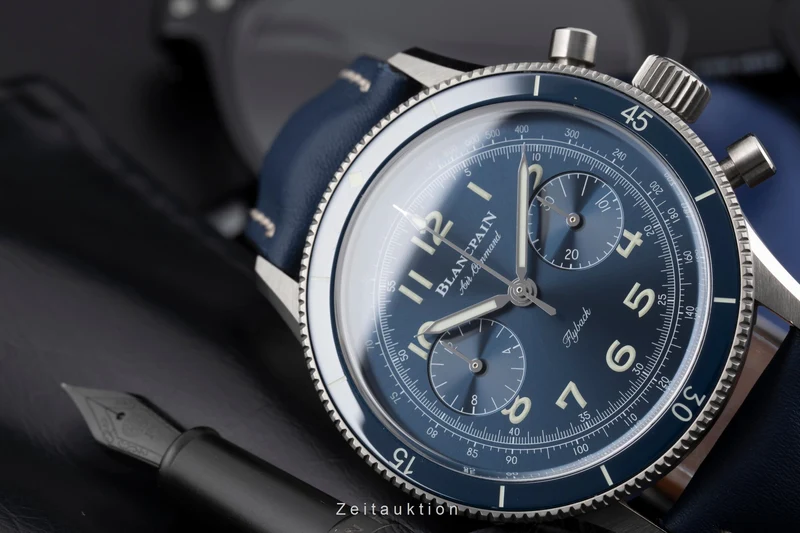 Blancpain Air Command chronograph titanium automatic men's watch AC02-12B40-63B LP: 21350EUR [2605212]