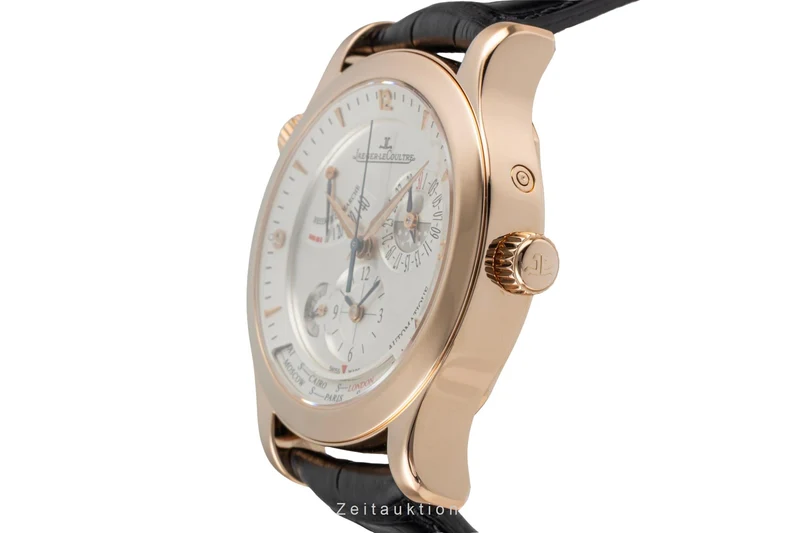Jaeger LeCoultre Master Geographic 18 ct red gold automatic men's watch Q1502420 147.2.57.S LP: 37200EUR [2605195]
