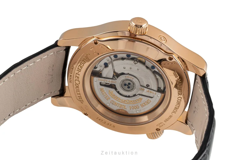 Jaeger LeCoultre Master Geographic 18 ct red gold automatic men's watch Q1502420 147.2.57.S LP: 37200EUR [2605195]