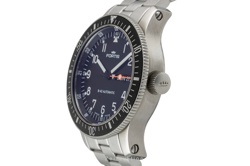 Fortis B-42 steel automatic men's watch 647.10.158.4 [2605185]