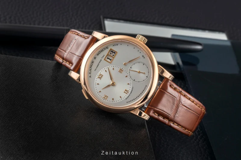 A. Lange & Söhne Lange 1 18 ct red gold manual winding men's watch 101.032 LP: 48900EUR [2605113]
