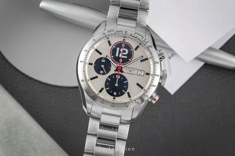 Longines Grande Vitesse chronograph steel automatic men's watch L3.636.4 [2604875]