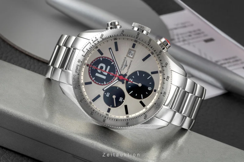 Longines Grande Vitesse chronograph steel automatic men's watch L3.636.4 [2604875]