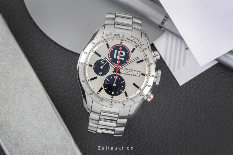 Longines Grande Vitesse chronograph steel automatic men's watch L3.636.4 [2604875]