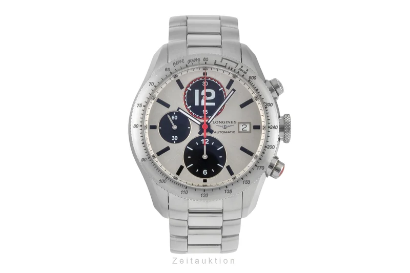 Longines Grande Vitesse chronograph steel automatic men's watch L3.636.4 [2604875]