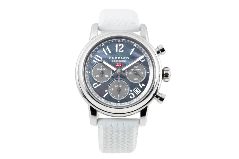 Chopard Mille Miglia chronograph steel automatic men's watch 168588-3001 LP: 10300EUR [2605107]