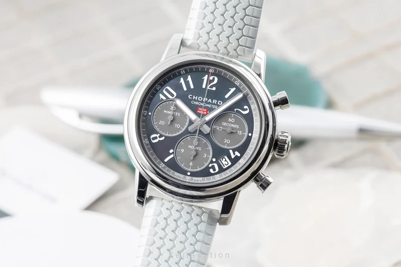 Chopard Mille Miglia chronograph steel automatic men's watch 168588-3001 LP: 10300EUR [2605107]