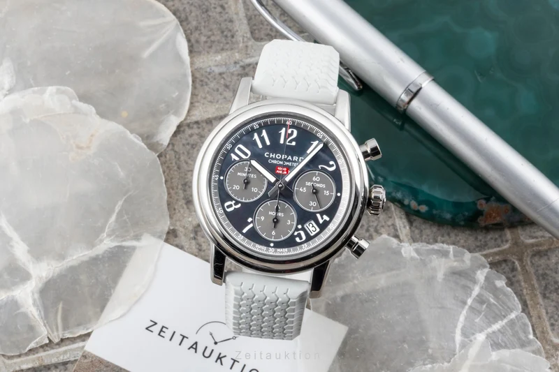 Chopard Mille Miglia chronograph steel automatic men's watch 168588-3001 LP: 10300EUR [2605107]