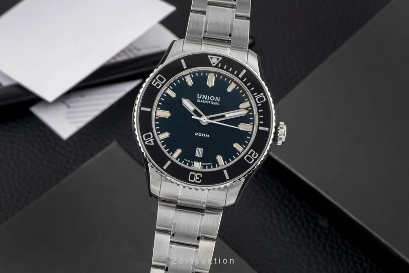 Union Glashütte Belisar steel automatic men's watch D009.907.11.057.00 LP: 2450EUR [2605096]