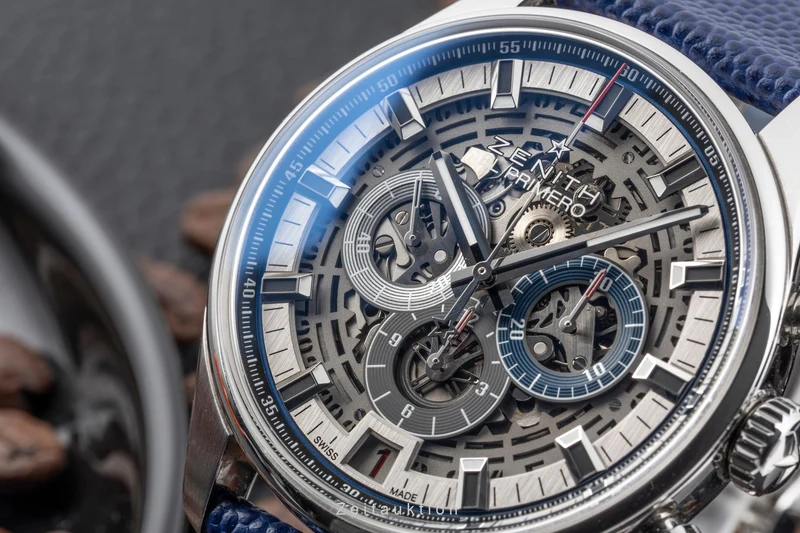 Zenith Chronomaster chronograph steel automatic men's watch 03.2081.400/78.C813 [2605095]