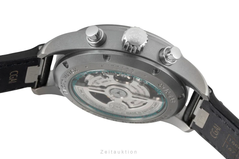 IWC Fliegerchronograph chronograph titanium automatic men's watch IW388108 LP: 9400EUR [2605121]