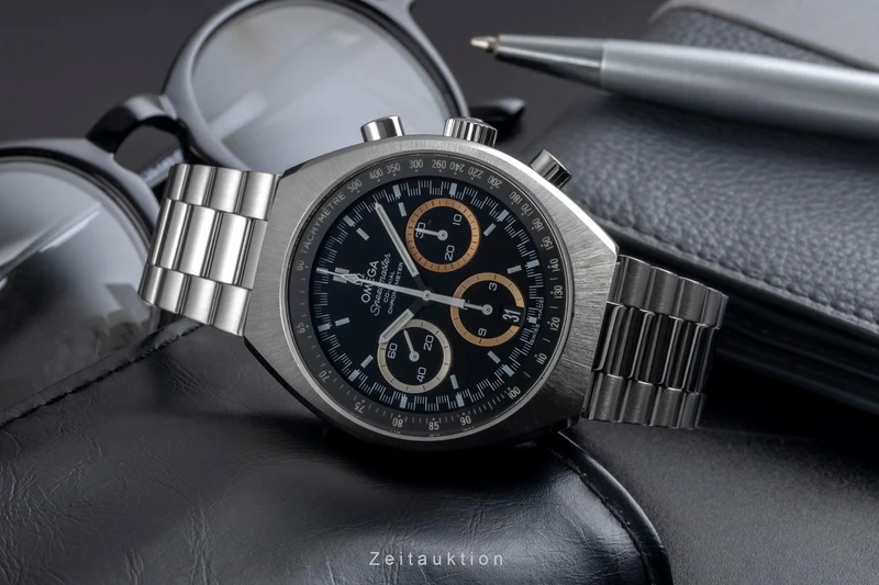 Omega Speedmaster chronograph steel automatic men's watch 522.10.43.50.01.001 Limited [2605053]