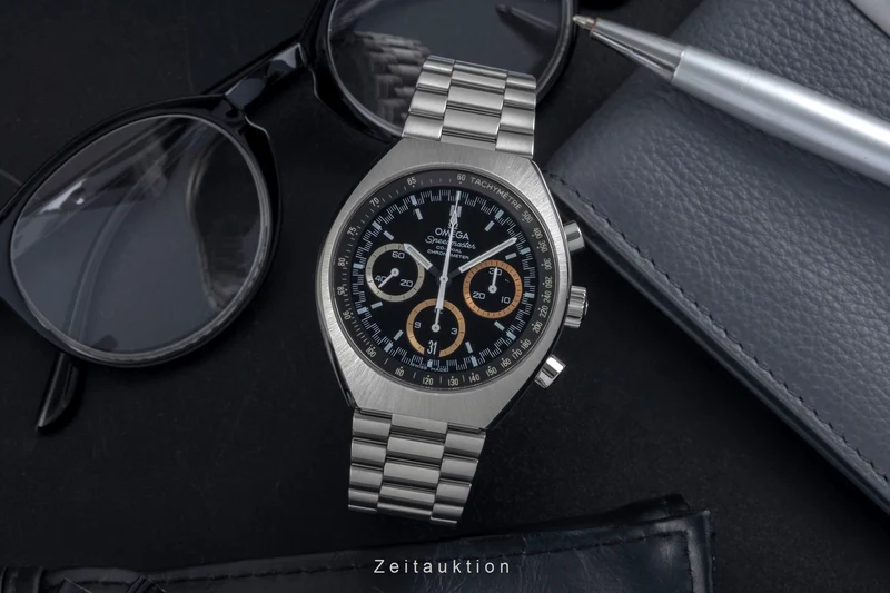 Omega Speedmaster chronograph steel automatic men's watch 522.10.43.50.01.001 Limited [2605053]