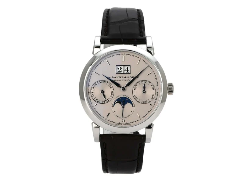 A. Lange & Söhne Saxonia Jahreskalender Platin 330.025