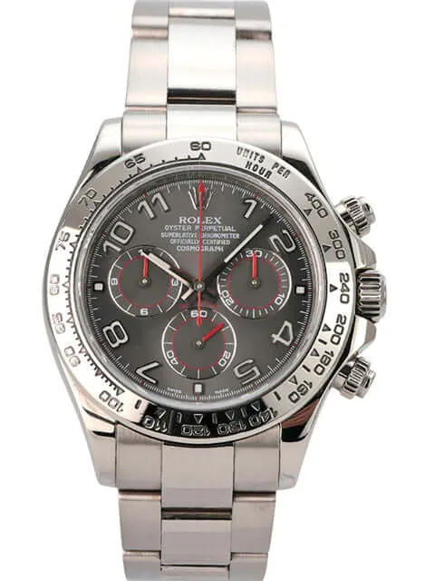 Rolex Cosmograph Daytona Weißgold 116509 Grau