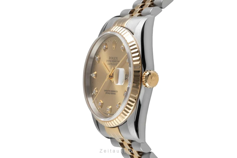 Rolex Datejust steel / gold automatic men's watch 16233 [2604885]