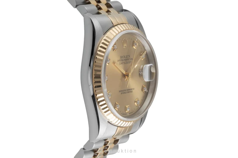 Rolex Datejust steel / gold automatic men's watch 16233 [2604885]