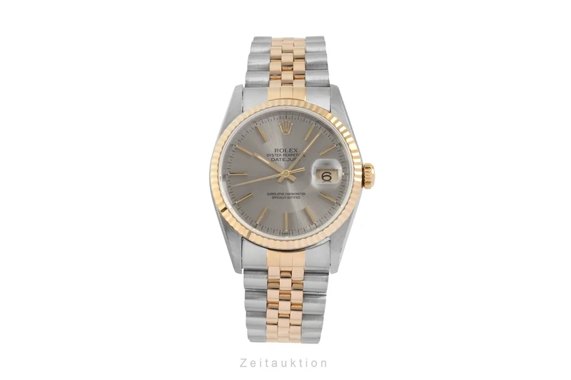 Rolex Datejust steel / gold automatic men's watch 16233 [2605317]