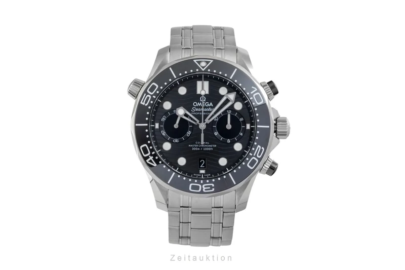 Omega Seamaster chronograph steel automatic men's watch 210.30.44.51.01.001 LP: 9300EUR [2605253]