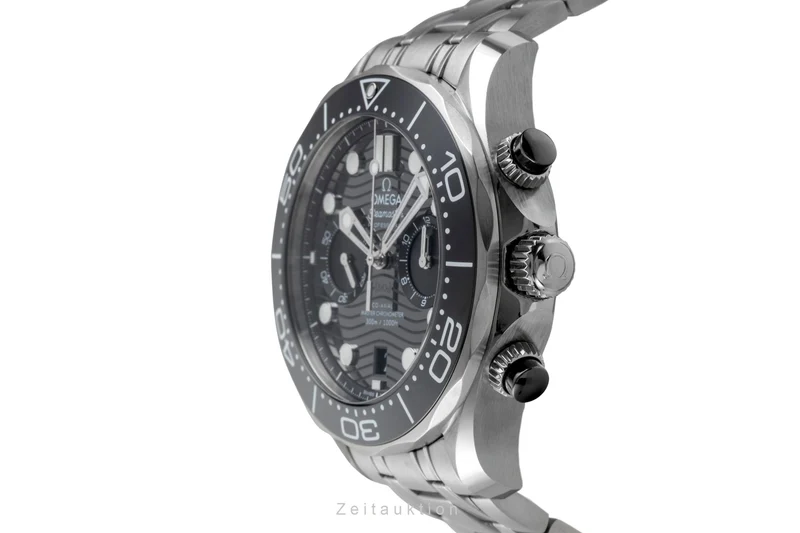 Omega Seamaster chronograph steel automatic men's watch 210.30.44.51.01.001 LP: 9300EUR [2605253]