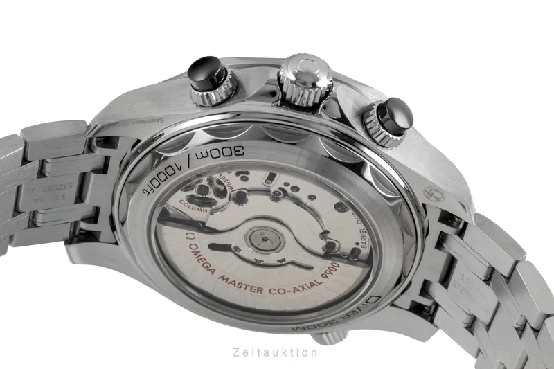 Omega Seamaster chronograph steel automatic men's watch 210.30.44.51.01.001 LP: 9300EUR [2605253]
