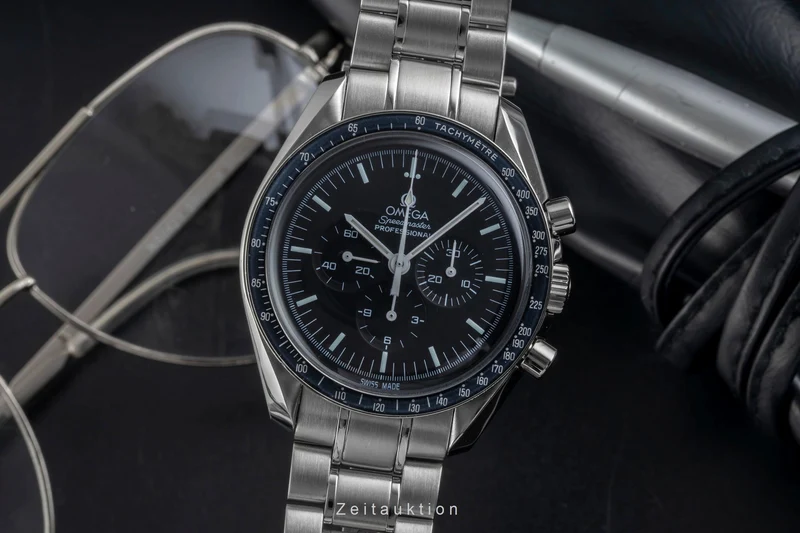 Omega Speedmaster Moonwatch chronograph steel manual winding men's watch 3570.50.00 [2605414]
