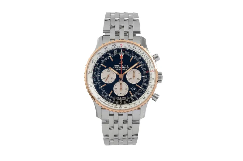 Breitling Navitimer 01 46 chronograph steel automatic men's watch UB0127211B1A1 LP: 12500EUR [2605350]