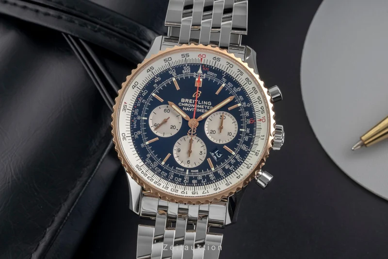 Breitling Navitimer 01 46 chronograph steel automatic men's watch UB0127211B1A1 LP: 12500EUR [2605350]